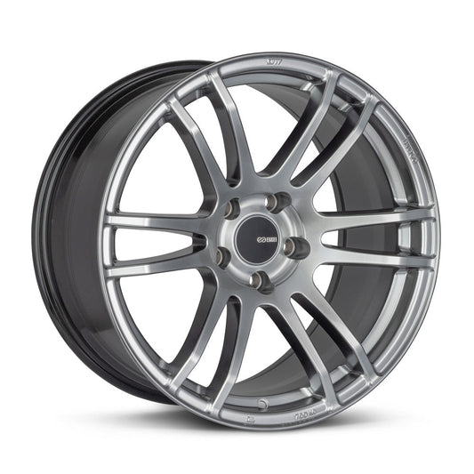 Enkei TSP6 18x9.5 30mm Offset 5x114.3 Bolt Pattern 72.6 Bore Hyper Silver Wheel - 486-895-6530HS